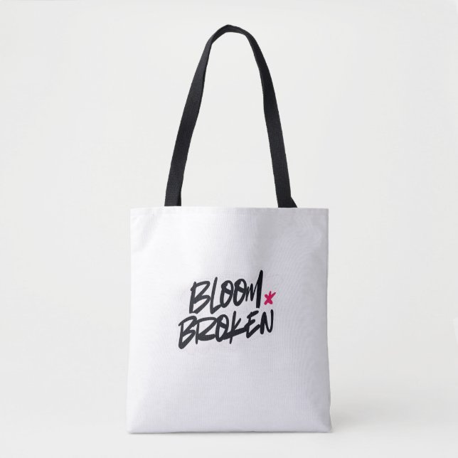 BLÜHEN ZERBROCHEN TASCHE (Vorderseite)