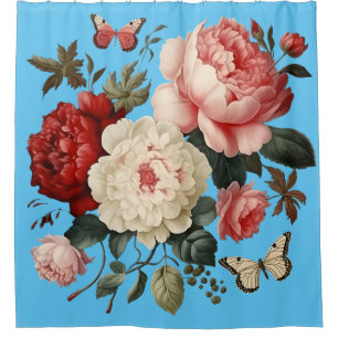 blühend duschvorhang