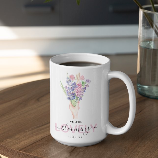 Blühend schöne Blumen Kaffeetasse (Von Creator hochgeladen)