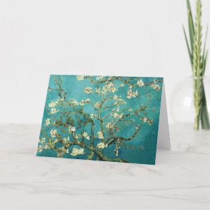 Blühende Almond Tree Vintag Floral Van Gogh Karte
