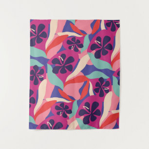 blühende Ästhetik Wandteppich