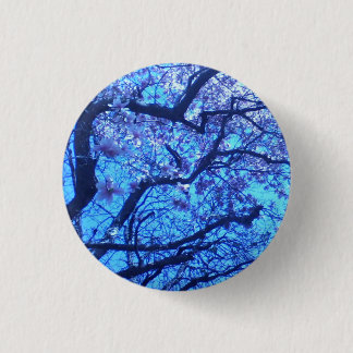 Blühende blaue Niederlassungen Button