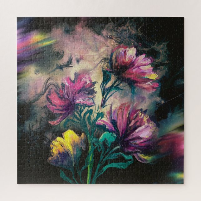 Blühende Blume (Vertikal)