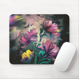 Blühende Blume Mousepad