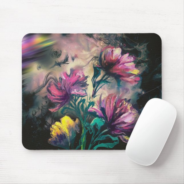 Blühende Blume Mousepad (Mit Mouse)