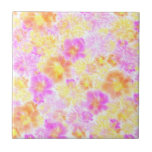 Blühende Blume Muster der Shibori-Gefärbte Krawatt Fliese<br><div class="desc">Gefärbte Krawatte blühende Blume Mode Trend Design Muster Wohngestaltung,  Handys,  Teppiche,  Decken,  Vorhänge,  Kissen. Moderne koreanische ästhetische Orchideen-gefärbte Krawatte in gesättigter Rosa,  Gelb,  Pfirsich,  Orange. Shiburi Farbmuster Wohngestaltung. Tiedye Blume Muster,  Regenbogenfarben gefärbte Krawatte</div>