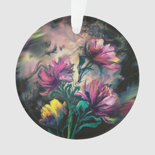 Blühende Blume Ornament (Vorderseite)