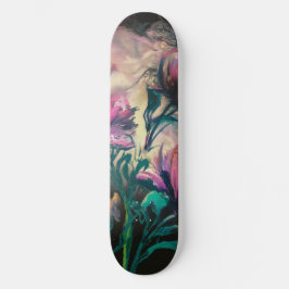 Blühende Blume Skateboard