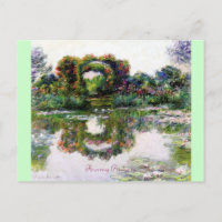 Blühende Bögen von Claude Monet