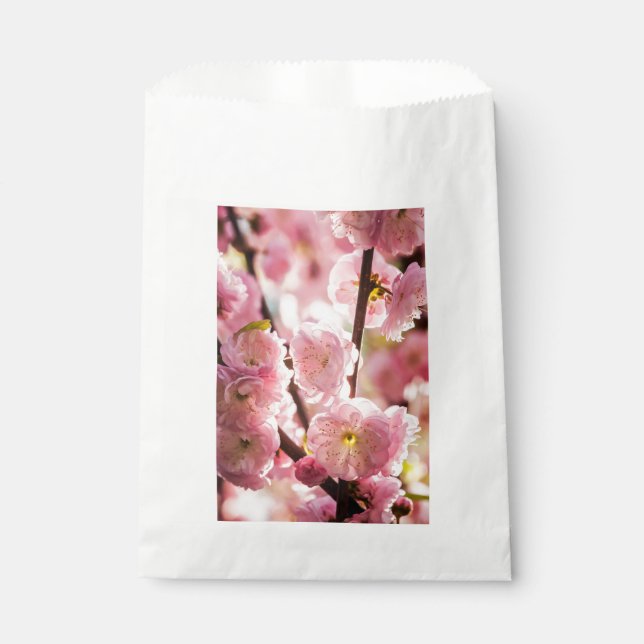 Blühende Erde - rosa Paradise Geschenktütchen (Vorderseite)