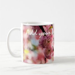 Blühende Erde - rosa Paradise Kaffeetasse
