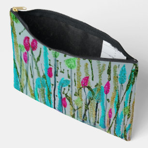 Blühende Farb-Druck-Kosmetiktasche Zubehörtasche