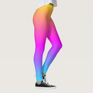 Blühende Farben fröhliche farbenfrohe Damen Mode Leggings
