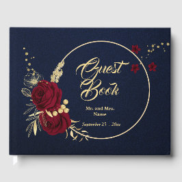 Blühende Hochzeit der blühenden Marinebranche in B Gästebuch