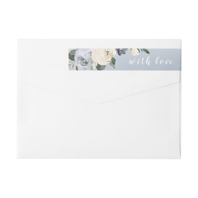 Blühende Hochzeit mit blühenden Blütenblüten (Rückseite)