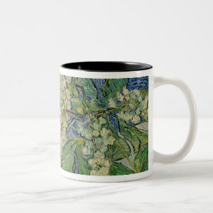 Blühende Kastanien-Niederlassungen Vincent van Zweifarbige Tasse