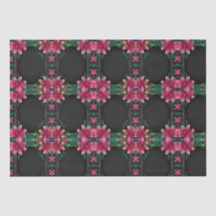 Blühende Romantik: Ein Blumenthema Seidenpapier