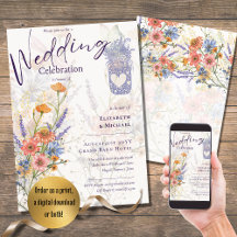 Blühende romantische Blumenhochzeit