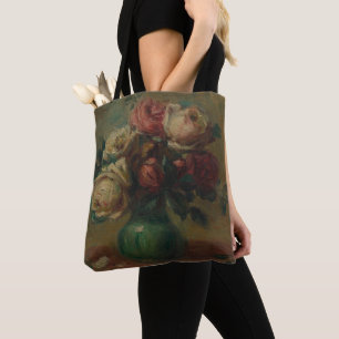 Blühende Rose in einer Vase von Pierre Renoir Clas Tasche