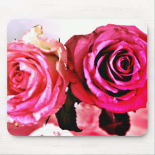 Blühende Rose Mousepad