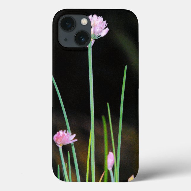 Blühende Schnittlauch Case-Mate iPhone Hülle (Rückseite)