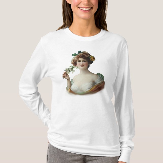 Blühende Schönheit T-Shirt (Vorderseite)