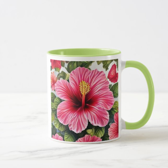 Blühende Schönheitsstiftung Tasse (Rechts)
