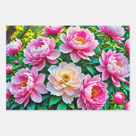 Blühende Volkswirtschaften Geschenkpapier Set