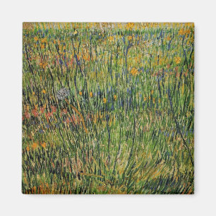 Blühende Wiese von Vincent van Gogh Magnet