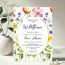 Blühende Wildblume Kinderdusche