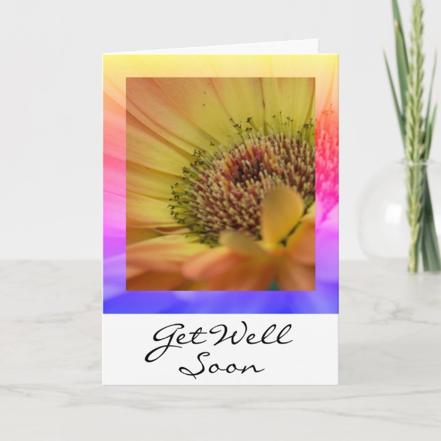 Blühende Wünsche - Gute Erlebniskarte Dankeskarte (Vorderseite)