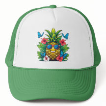 Blühender Ananas-Schmetterling-Hibiskus