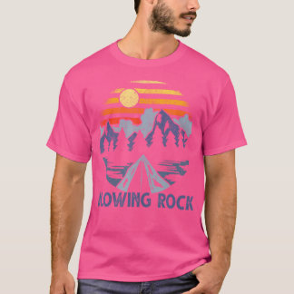 Blühender Felsen North Carolina Blauer Rücken Gebi T-Shirt