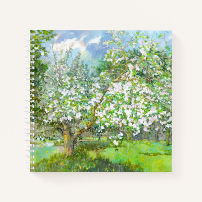 blühender Garten Notizbuch (Vorderseite)