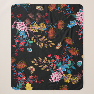 Blühender Garten Schmetterlinge Liberty Stil Sherpadecke