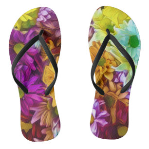 Blühender Herbst Flip Flops