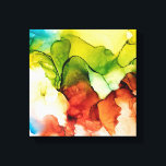 Blühender Leinwand<br><div class="desc">Frische Blume Foto-Druck</div>