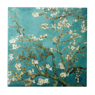 Blühender Mandelbaum Vincent Van Gogh Fliese