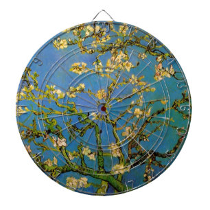 Blühender Mandelbaum von Vincent van Gogh Dartscheibe