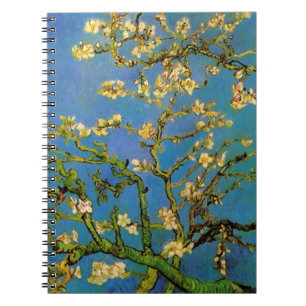 Blühender Mandelbaum von Vincent van Gogh Notizblock