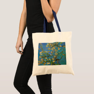 Blühender Mandelbaum von Vincent van Gogh Tragetasche