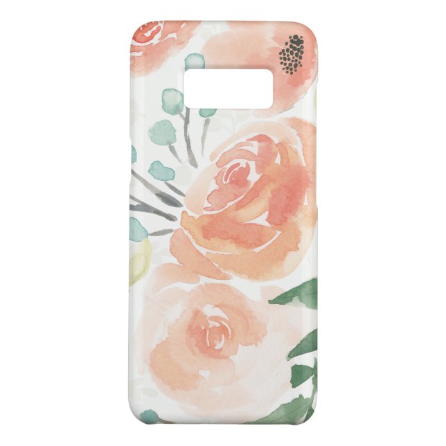 Blühender Pastellpfirsich der Freuden-| Case-Mate Samsung Galaxy Hülle (Rückseite)