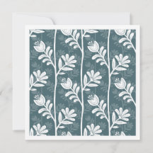 Blühender Rhythmus Moderne Florale Botanische dunk