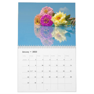 Blühender Schönheitskalender Kalender