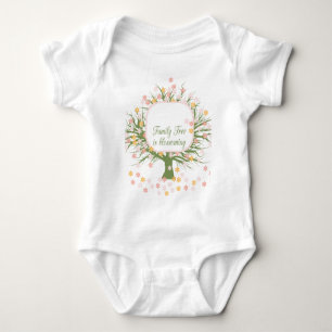 blühender Stammbaum Baby Strampler