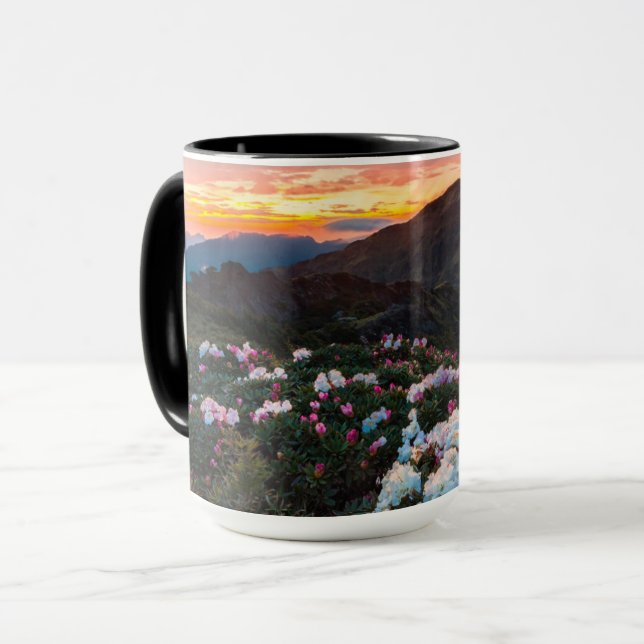 Blühender | Taroko Nationalpark des Rhododendron- Tasse (Vorderseite Links)