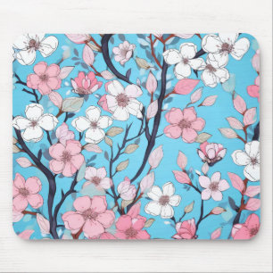 Blühender Tree Blue Sky Mousepad