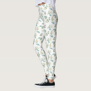 Blühendes Freuden-Muster Leggings