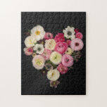 Blühendes Herz<br><div class="desc">Frische Blume Foto-Druck</div>