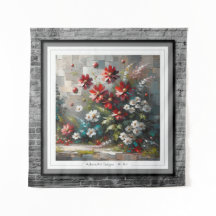 blühendes Mosaik